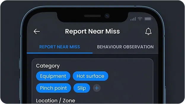 Field capture view UI